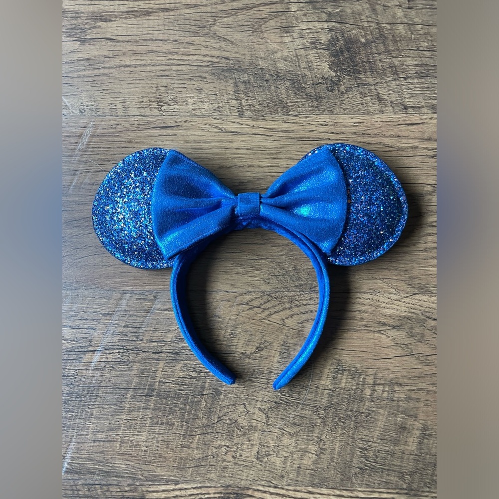 Disney Parks Blue Minnie Ears